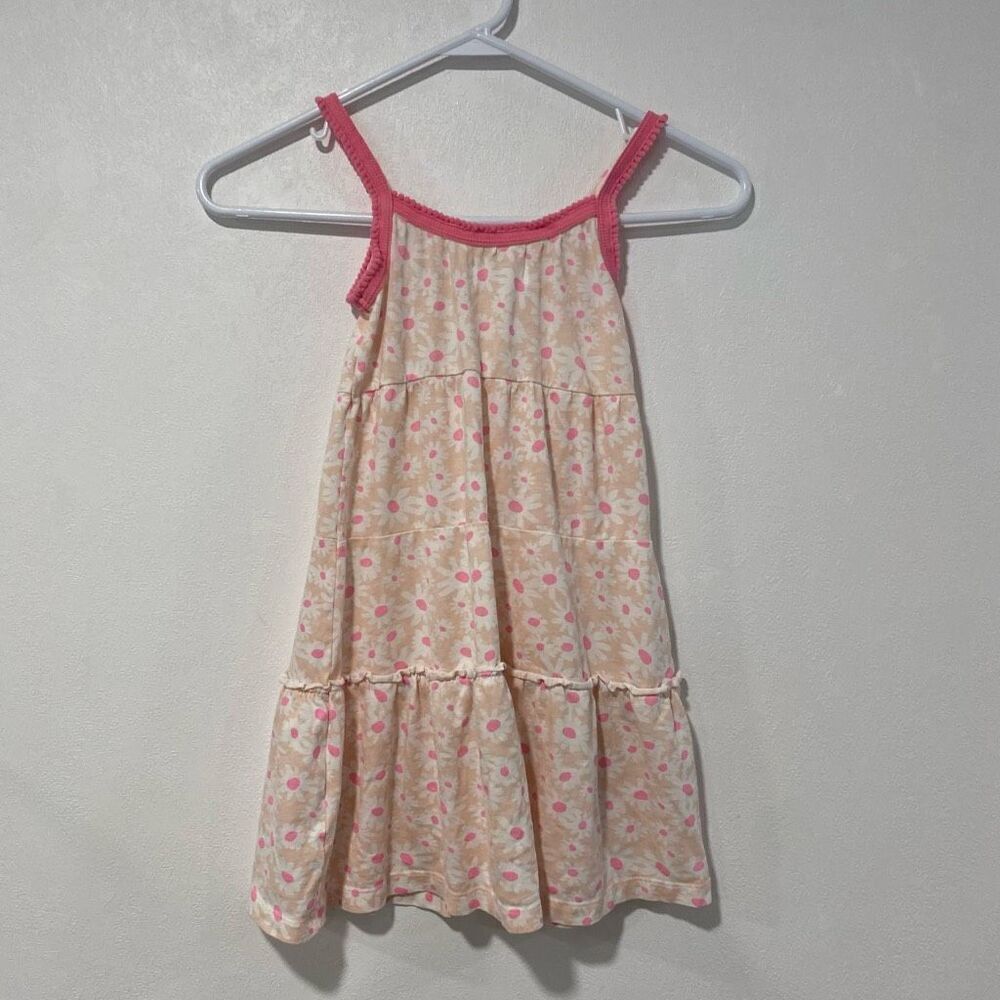 Rockets of Awesome Girls Pink Daisy Sundress Size 5